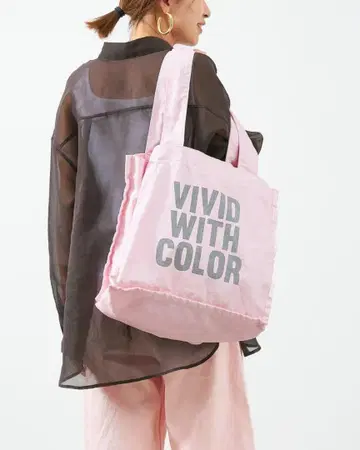 운모 앤 딜 VIVID WITH COLOR 토트백