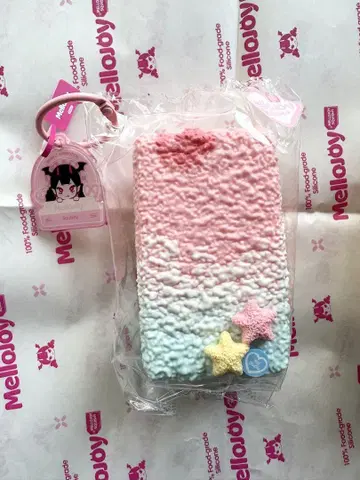 마쉬멜로우 애프터 글로우 Mellojoy 라이스 브릭 스퀴즈 핑크
