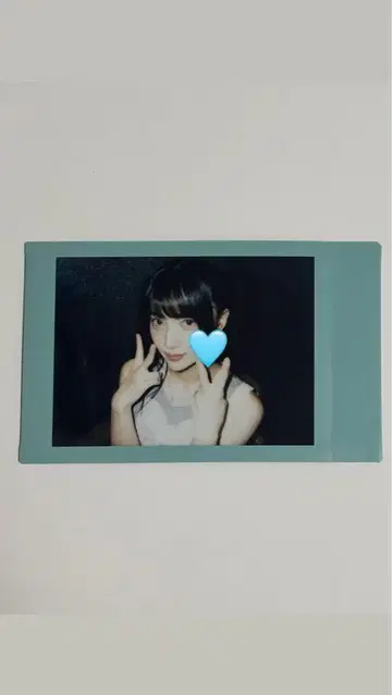 쿠로미야 레이 솔로 폴라로이드 2장 세트