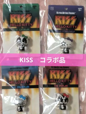 헬로키티 KISS 콜라보 4종