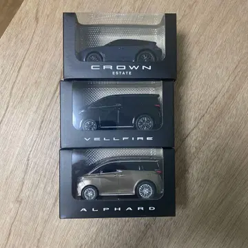 도요타 미니카 3종 세트 CROWN VELLFIRE ALPHARD