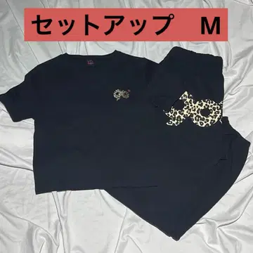 9090 로고 걸 티셔츠 스웨트팬츠 M