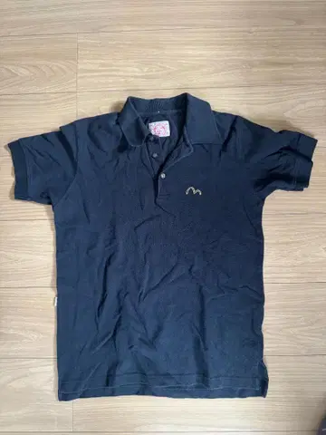 Evisu B.D 피케 셔츠 블랙