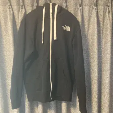 THE NORTH FACE 풀 집업 후드티 블랙