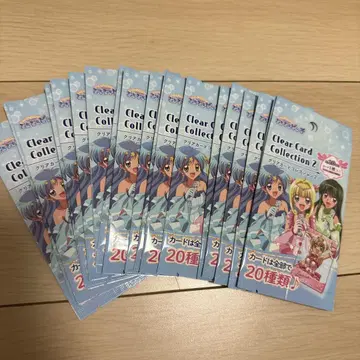 세리아 피치피치 피치 클리어 카드 컬렉션 2 미개봉
