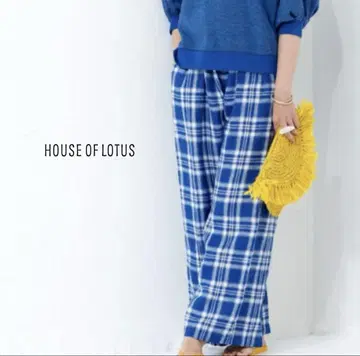 HOUSE OF LOTUS 하우스 오브 로터스 워시 린넨 팬츠입니다.