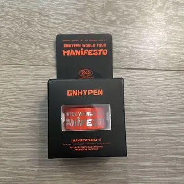 ENHYPEN MANIFESTO 응원봉 데코 반지