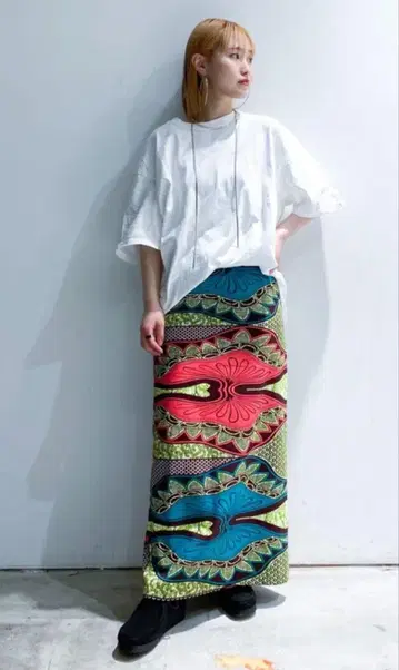 CITYSHOP AFRICAN WAX PRINT 스커트