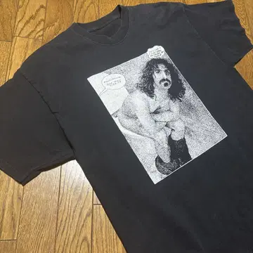 FRANKZAPPA 프린트 티셔츠 구제 의류 빈티지 밴딩 티셔츠