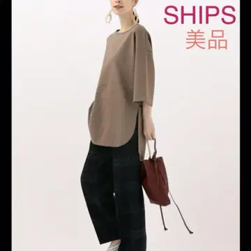 SHIPS 쉽스 티셔츠 컷소 튜닉 새상품급