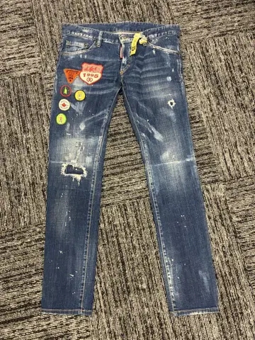 Dsquared2 쿨 가이 와펜 2018ss 컬러풀 데미지 46