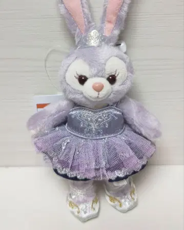 디즈니 씨 댄싱 스노우 플레이크 봉제 인형 배지