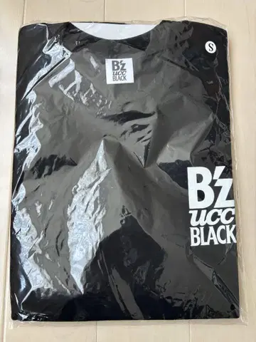 B'z ucc 블랙 티셔츠 S 사이즈 '미사용 새상품'
