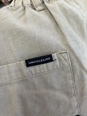 UpcycleLino 코튼 린넨 팬츠