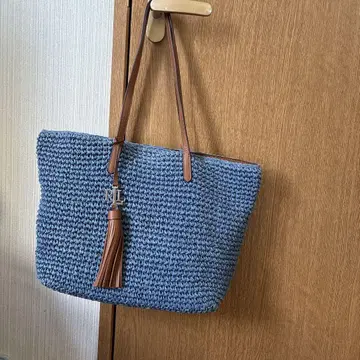 LAUREN RALPH LAUREN 파랑 바스켓백