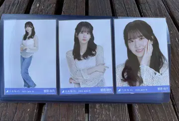 노기자카46 스가하라 사츠키 메쉬 니트 브로마이드 3종 컴프