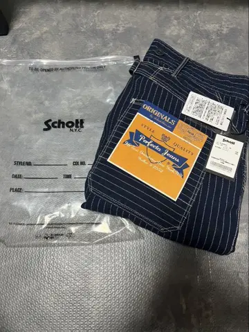schott 히코리 데님
