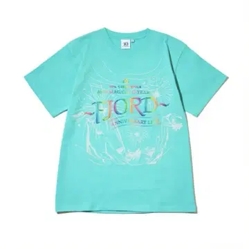 Mrs. GREEN APPLE 피요르드 구김 티셔츠 그린