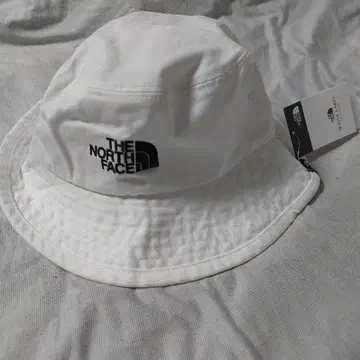 THE NORTH FACE 버킷 햇 화이트 화이트 라벨