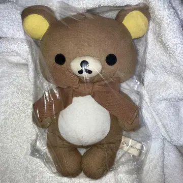 2011년 레어 리락쿠마 내추럴 린넨 봉제 인형 린넨 미사용 새상품