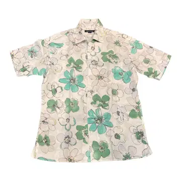 아쿠아 스큐텀 BIG FLORAL PRINT SHORT 셔츠