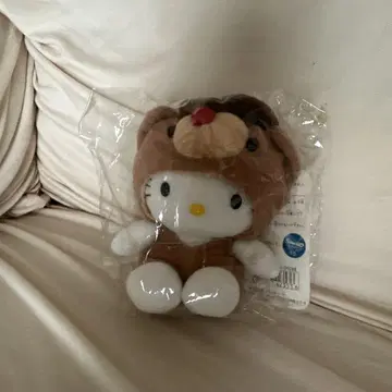 헬로키티 변신 봉제 인형 루돌프 산타