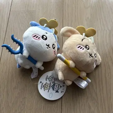 하치와레와 토끼 봉제 인형 2종 세트