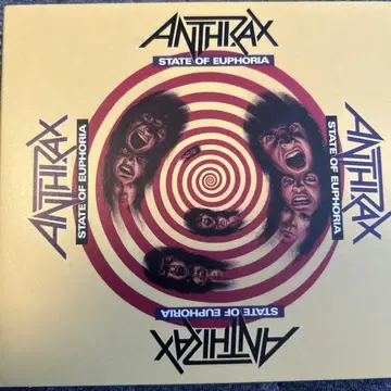 ANTHRAX STATE OF EUPHORIA 2장 CD