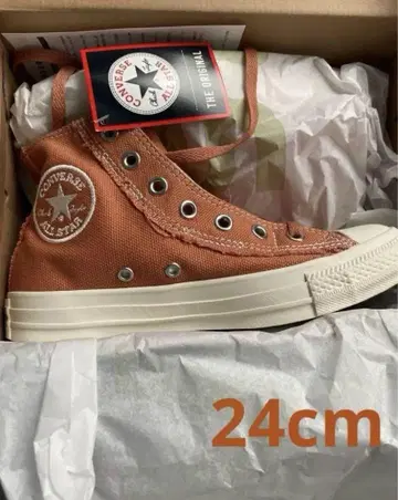 미사용 새상품 CONVERSE 하이컷 스니커즈 24cm