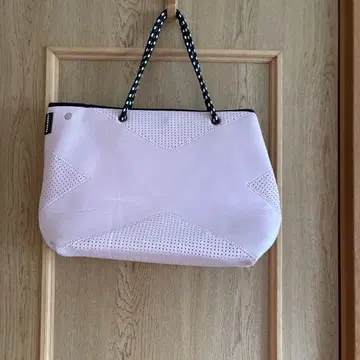 PREMEBAGS 핑크 메쉬 숄더백
