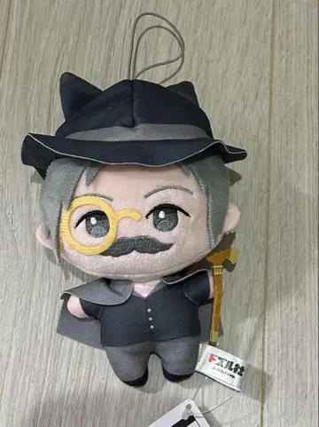 도즈루 사 마스코트 봉제 인형 고양이 아저씨 백만장자 할아버지