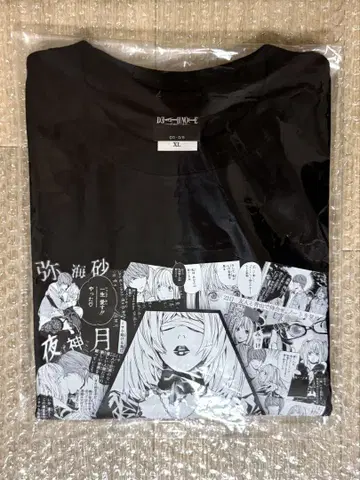 야카이 미사미사 티셔츠 B 패턴 DEATH NOTE 팝업 한정판 레어