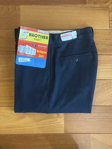데드스탁 블랙! 5BROTHER 윅 코드 팬츠 트라우저