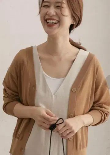 새상품 어반 리서치 도어스 코튼 아세테이트 시어 니트 가디건