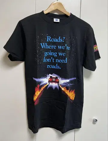 90s Back to the Future USA제 티셔츠 M 사이즈