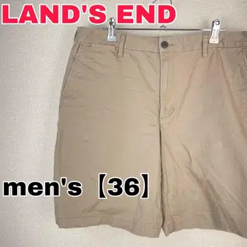 Z323 [LAND'S END] 숏 팬츠 하프 팬츠 [남성용 36