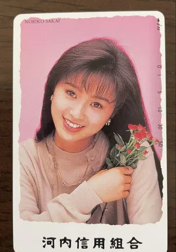 사카이 노리코 텔레카  가와치 신용조합