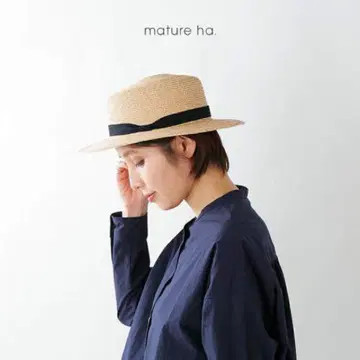 mature ha. 내추럴 캉캉 모자 블랙 리본 포함