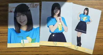 노기자카46 브로마이드 라이브 티셔츠 시즈오카 토미사토 리나
