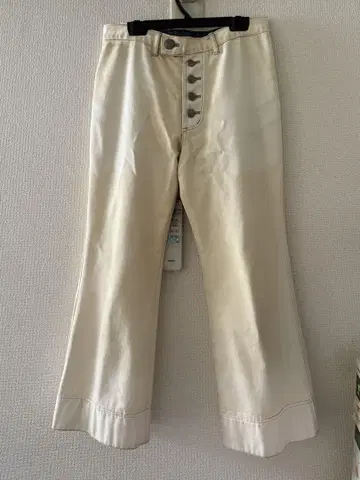 gaultier jeans 플레어 마린 팬츠