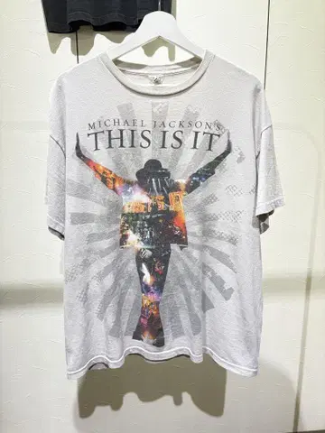 마이클 잭슨 티셔츠 THIS IS IT 2000년대