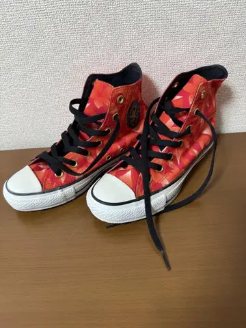 CONVERSE X-FLOWER HI RED 23.0cm 하이컷