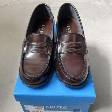 HARUTA 힐 업 로퍼 22.5cm 자메이카 넉넉한 3E