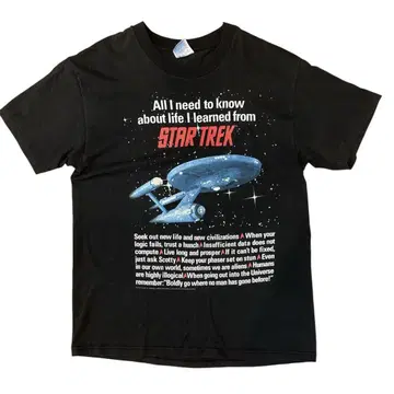 90년대 STAR TREK 영화 티셔츠