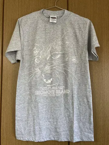 90s TULTEX USA제 IRIOMOTE ISLAND 티셔츠 그레이