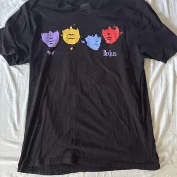 The Beatles 티셔츠 XL 블랙