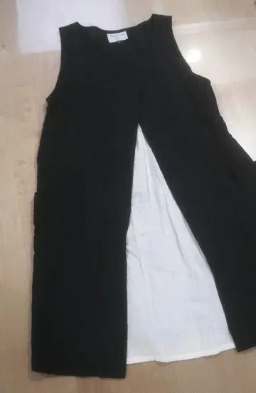 루미노아 린넨 원피스 일본제 네이비 긴팔