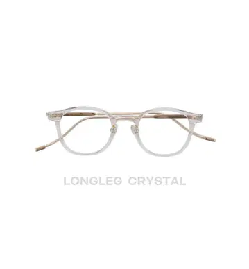 LONGLEG CRYSTAL 클리어 라운드 안경
