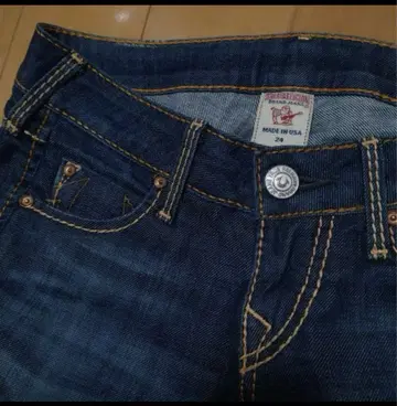 TRUE RELIGION 데님 팬츠 24인치 인디고 부츠 컷