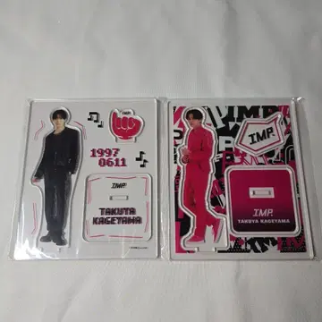 IMP. 카게야마 타쿠야 아크릴 스탠드 2장 세트